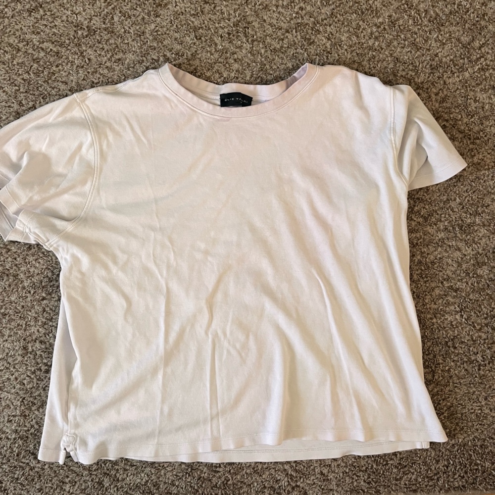 Elie Tahari Classic White Tee